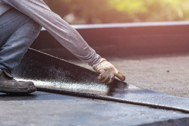 Professional Crawl Space Encapsulation technician working in Toms River, NJ